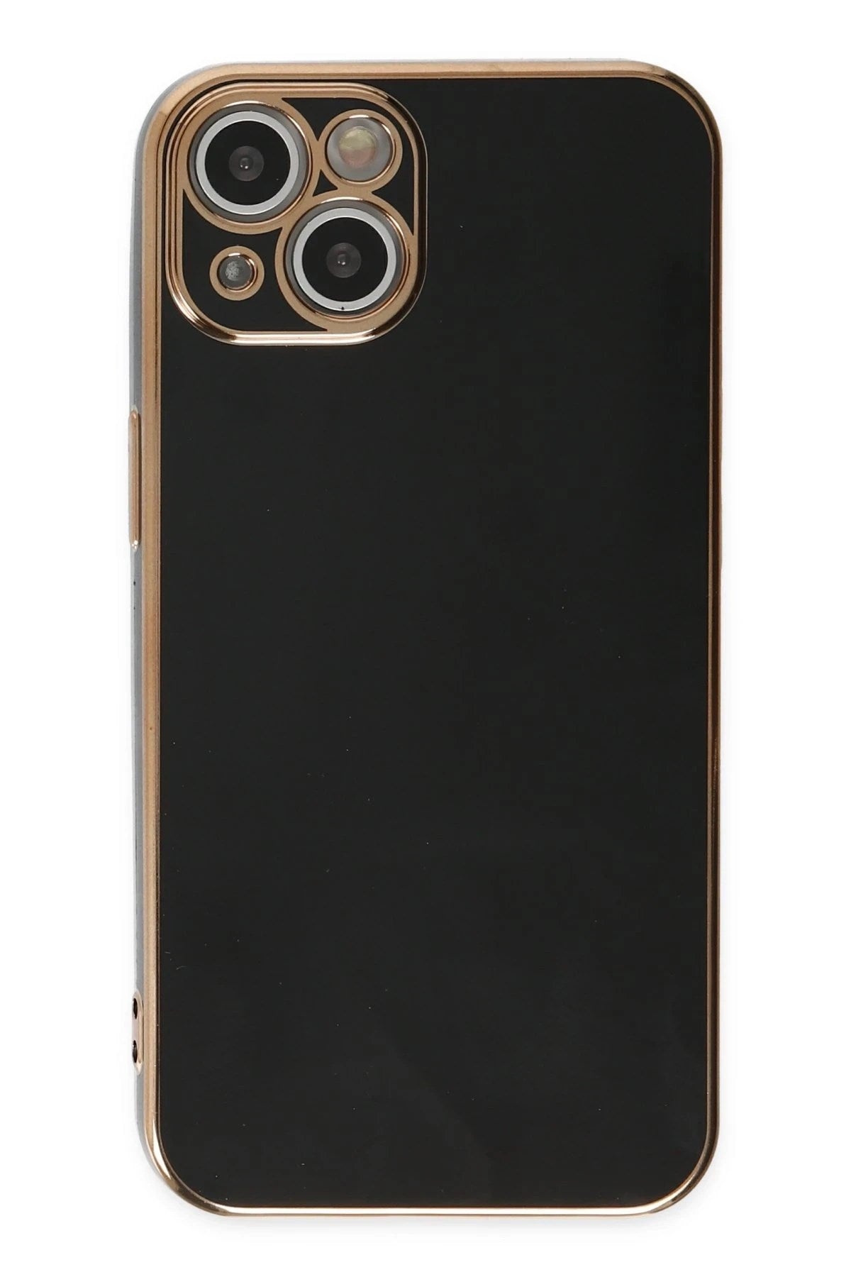 Mey İthalat® iPhone 14 Plus Kılıf Volet Silikon - Siyah