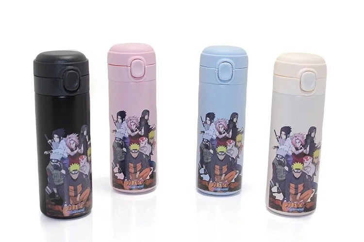 Anime Baskılı Çelik Termos 500 Ml - Isı Muhafazalı Şık ve Sızdırmaz Matara