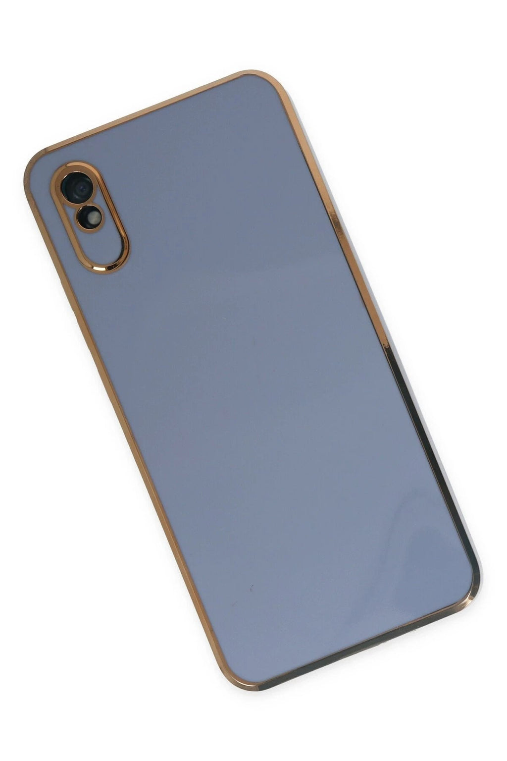 Mey İthalat® Redmi 9A Kılıf Volet Silikon - Mavi
