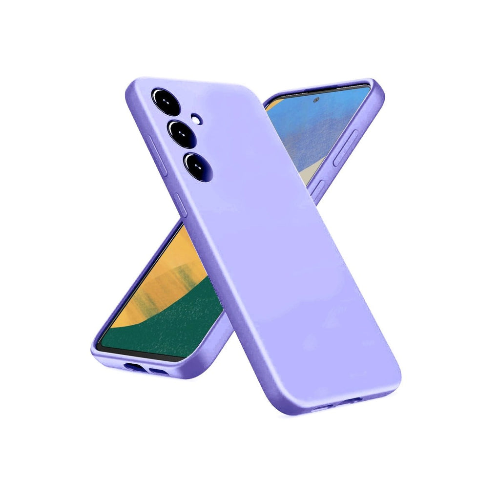 Mey İthalat® Samsung Galaxy A36 Kılıf Nano içi Kadife Silikon - Lila