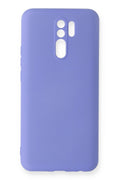 Mey İthalat® Redmi 9 Kılıf Nano içi Kadife Silikon - Lila