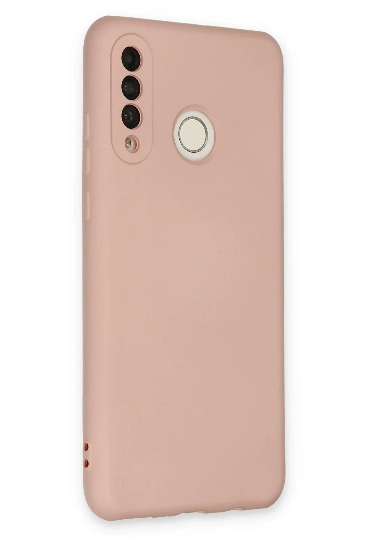 Mey İthalat® Huawei P30 Lite Kılıf Nano içi Kadife Silikon - Pudra