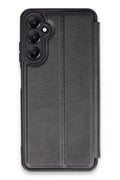 Mey İthalat® Samsung Galaxy A05S Kılıf Flip Cover - Siyah
