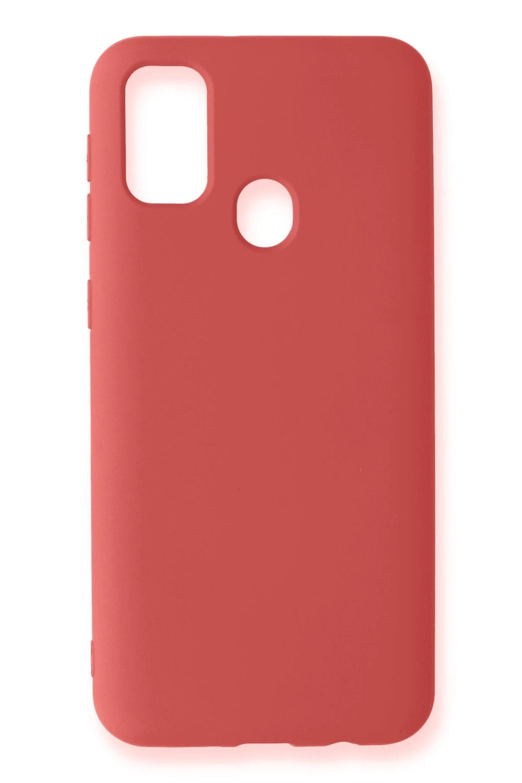 Mey İthalat® Samsung Galaxy M31 Kılıf Nano içi Kadife Silikon - Kiremit