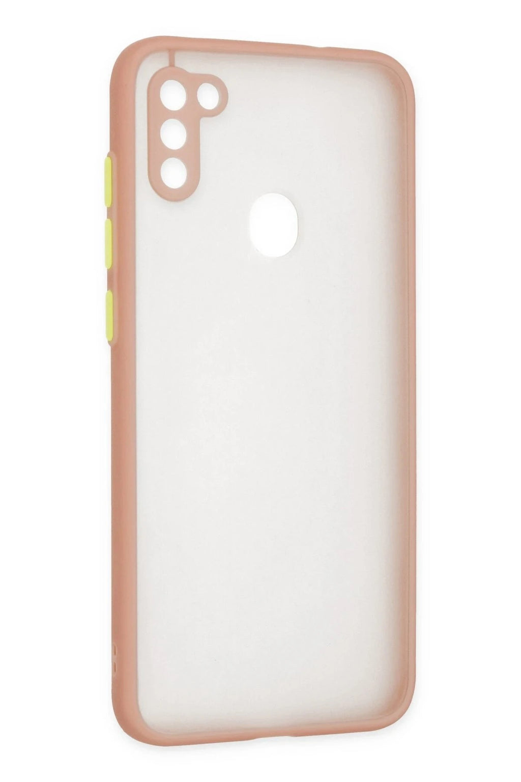 Mey İthalat® Samsung Galaxy A11 Kılıf Montreal Silikon Kapak - Pembe