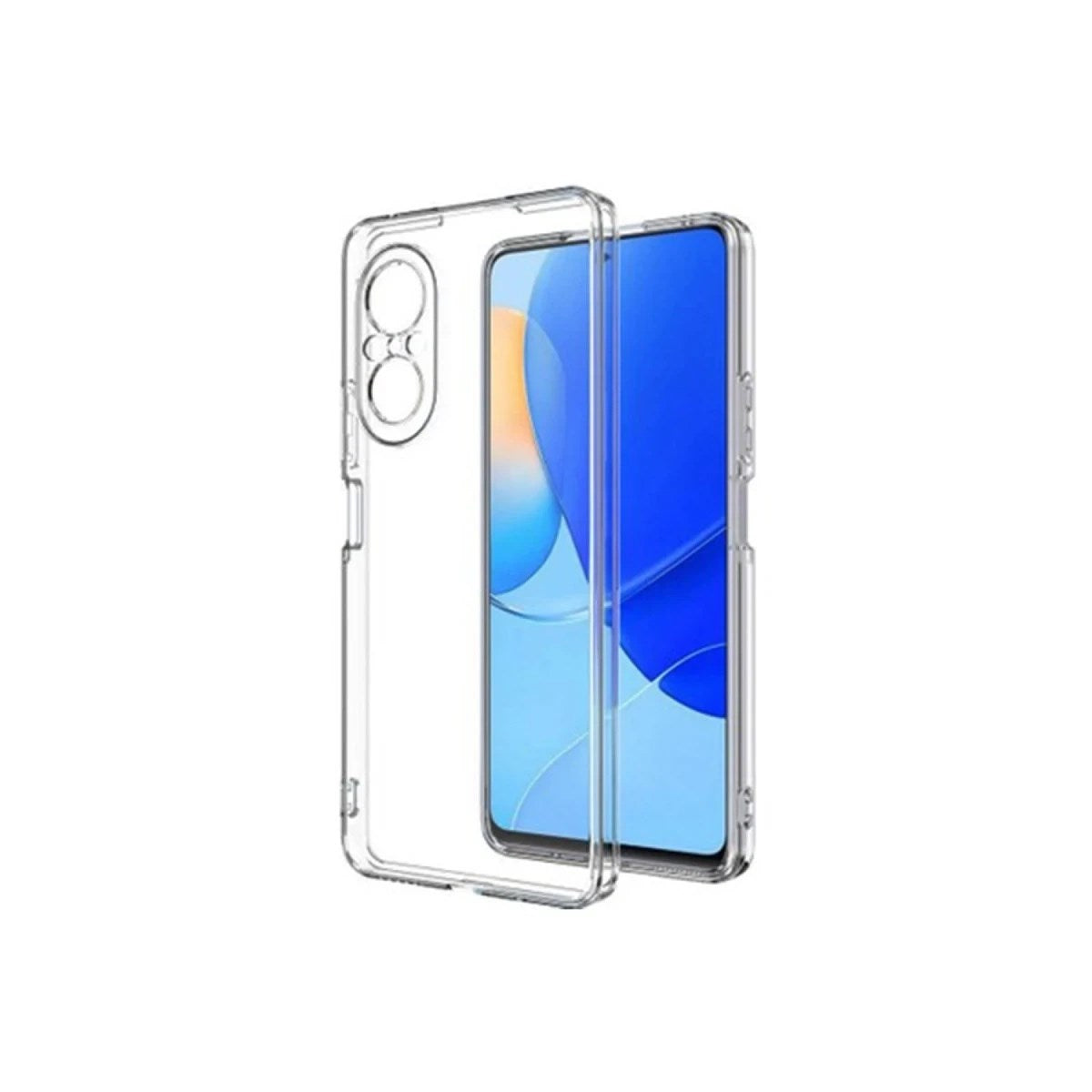 Mey İthalat® Huawei Nova 9 SE Kılıf Lüx Şeffaf Silikon