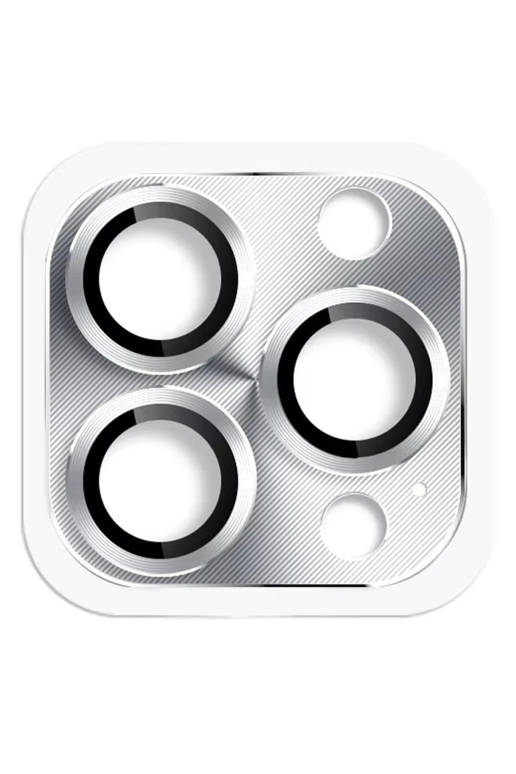 Mey İthalat® iPhone 16 Pro Max Pers Alüminyum Kamera Lens - Gümüş