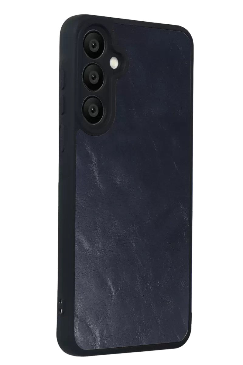 Mey İthalat® Samsung Galaxy A37 5G Aras Deri Kapak - Lacivert