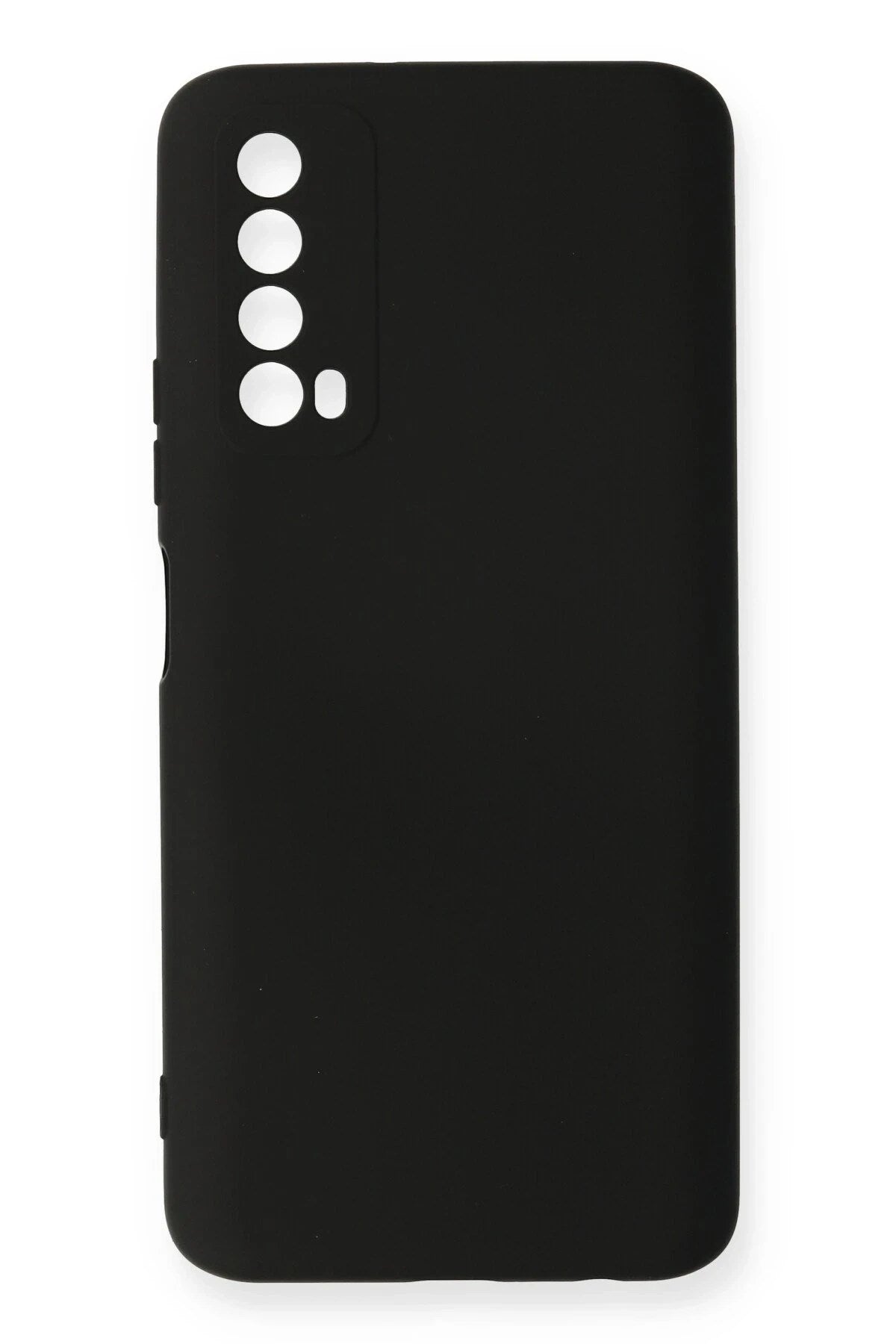 Mey İthalat® Huawei P Smart 2021 Kılıf Nano içi Kadife Silikon - Siyah