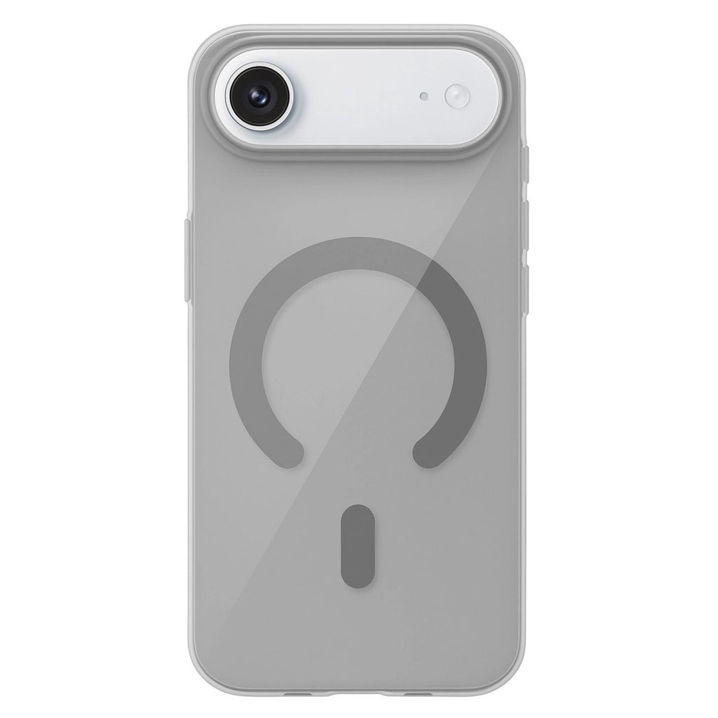 Mey İthalat® iPhone 17 Air PC Blank Magsafe Kapak - Natural Grey