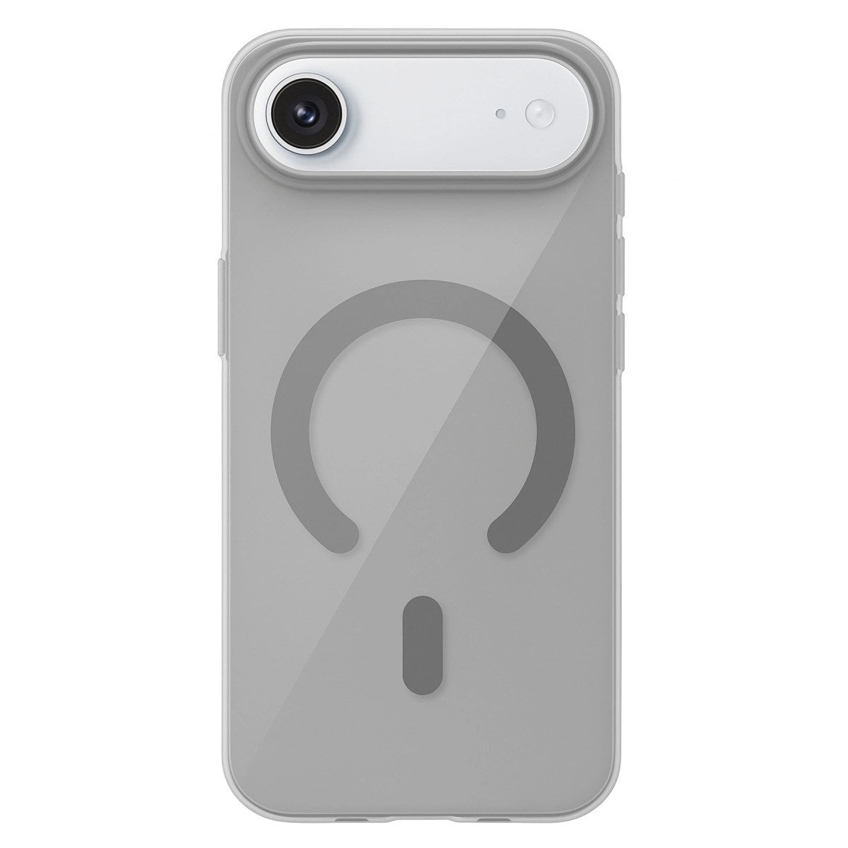 Mey İthalat® iPhone 17 Air PC Blank Magsafe Kapak - Natural Grey