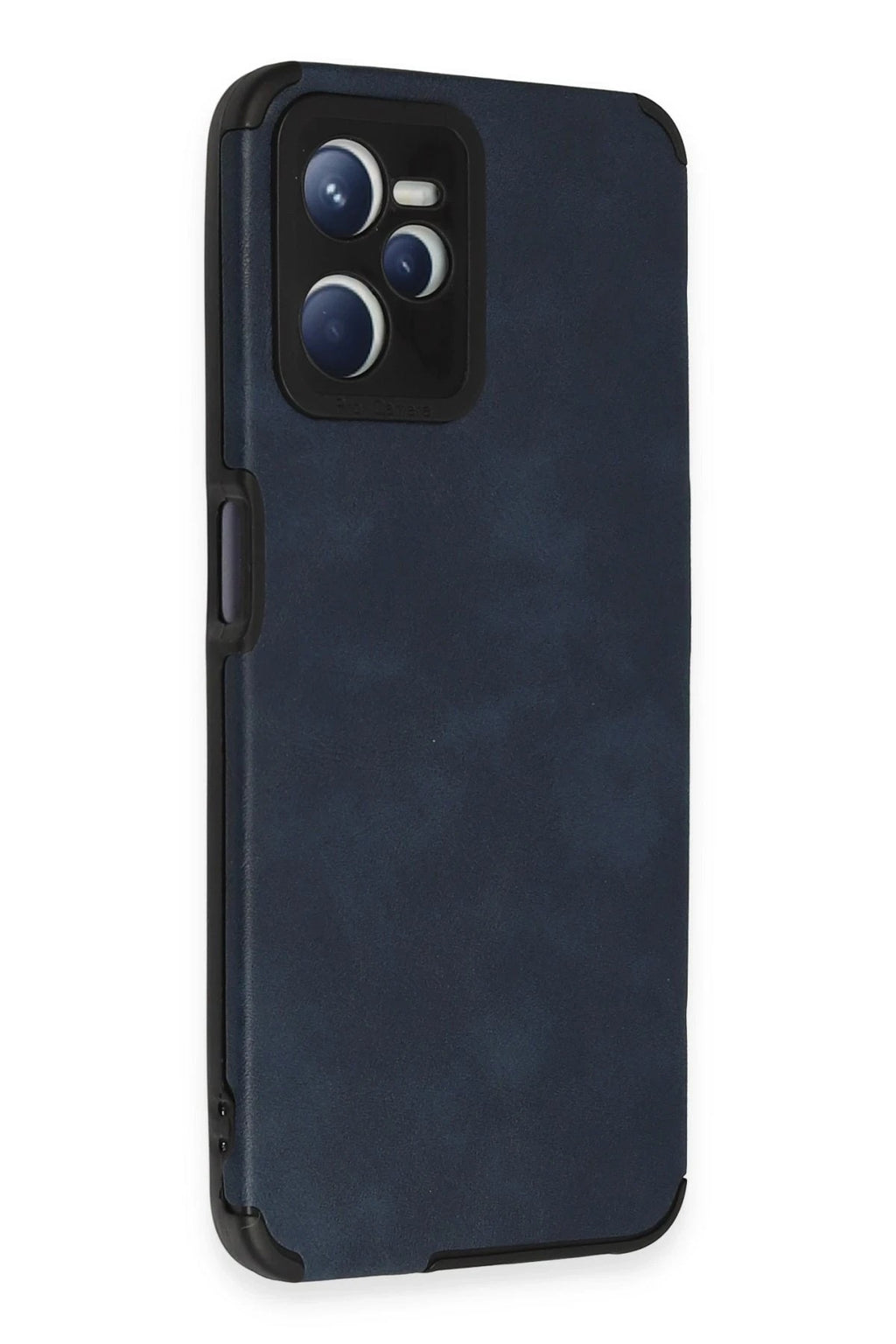 Mey İthalat® Realme C35 Kılıf Loop Deri Silikon - Lacivert