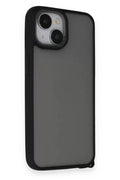 Mey İthalat® iPhone 14 Kılıf Elegant Kapak - Siyah