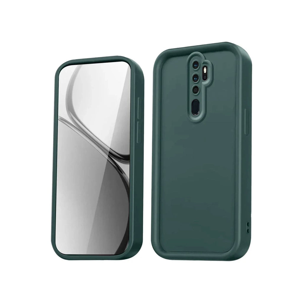Mey İthalat® Redmi Note 8 Pro Kılıf Viera Silikon - Koyu Yeşil
