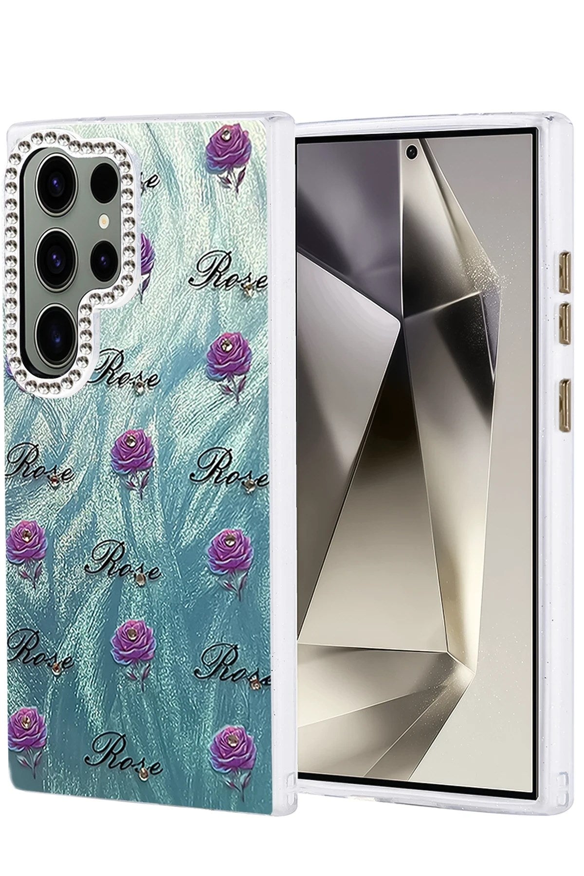 Mey İthalat® Samsung Galaxy S23 Ultra Kılıf Blade Aynalı Desenli Kapak - Desen 9