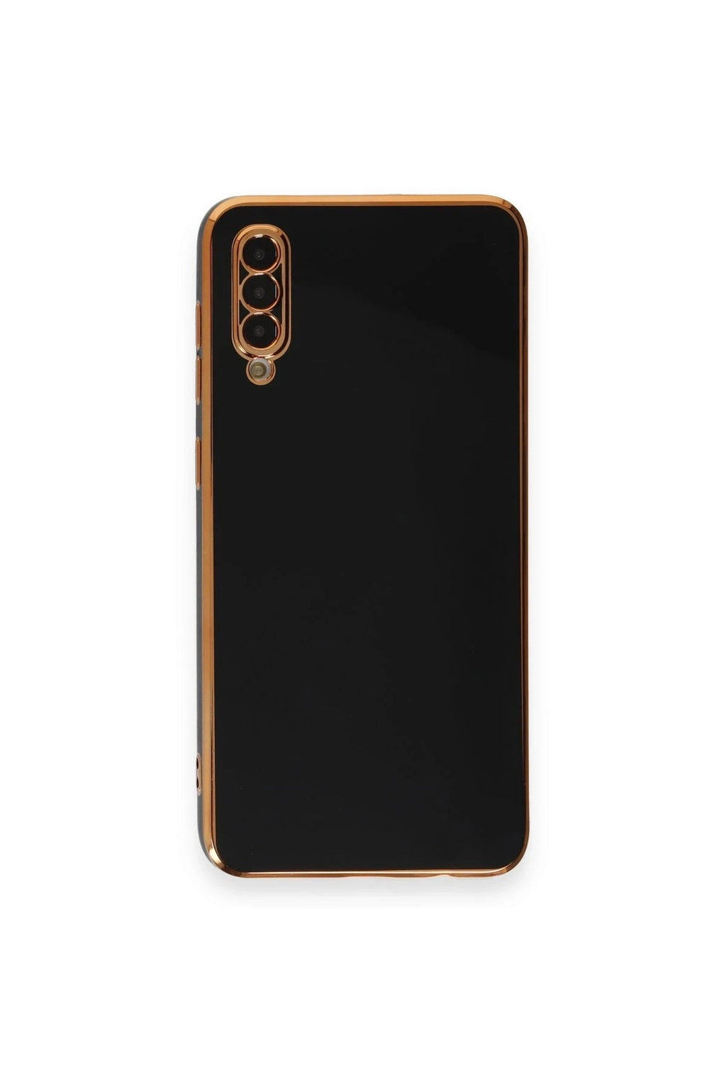 Mey İthalat® Samsung Galaxy A70 Kılıf Volet Silikon - Siyah