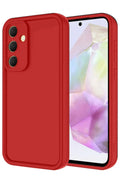 Mey İthalat® Samsung Galaxy A16 5G Kılıf Viera Silikon - Kırmızı