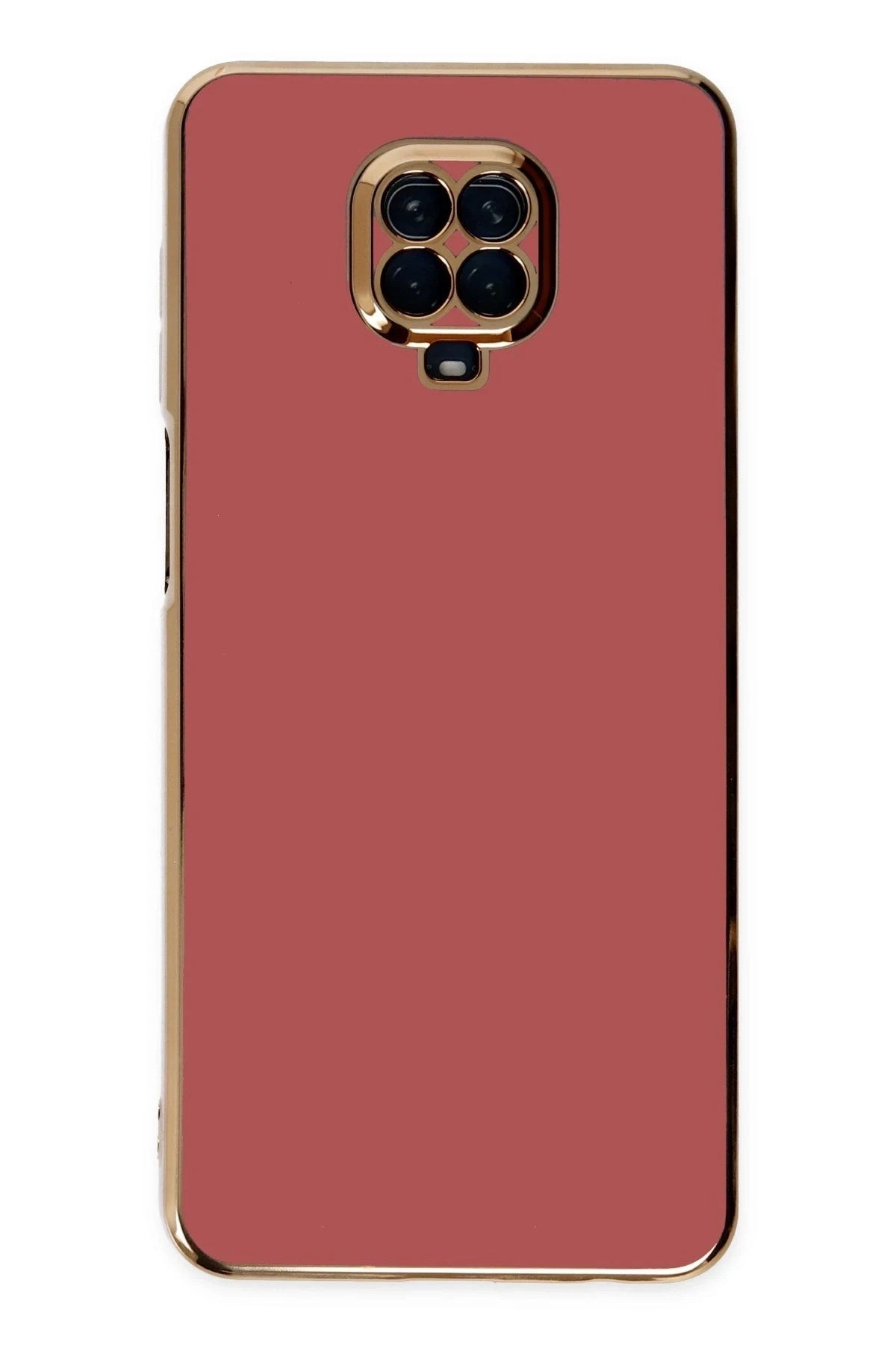 Mey İthalat® Redmi Note 9 Pro Kılıf Volet Silikon - Kırmızı