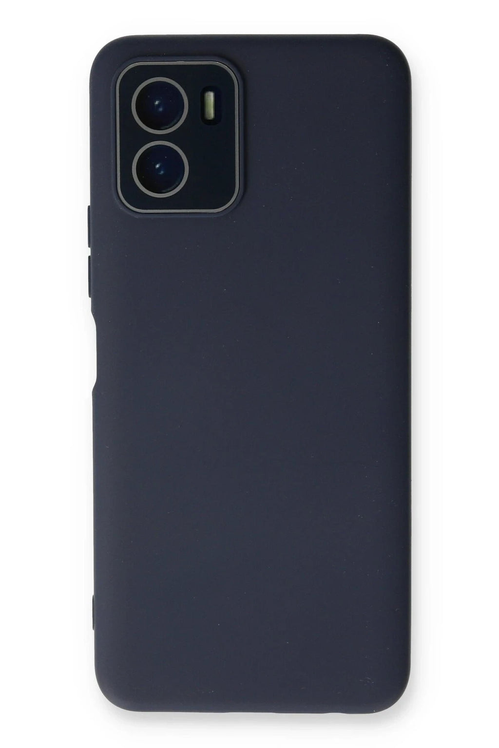 Mey İthalat® Vivo Y15S Kılıf Lansman Glass Kapak - Lacivert