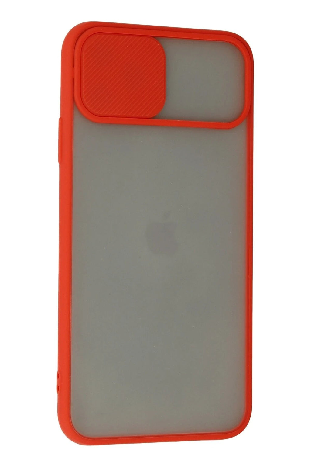 Mey İthalat® iPhone 11 Pro Kılıf Palm Buzlu Kamera Sürgülü Silikon - Kırmızı