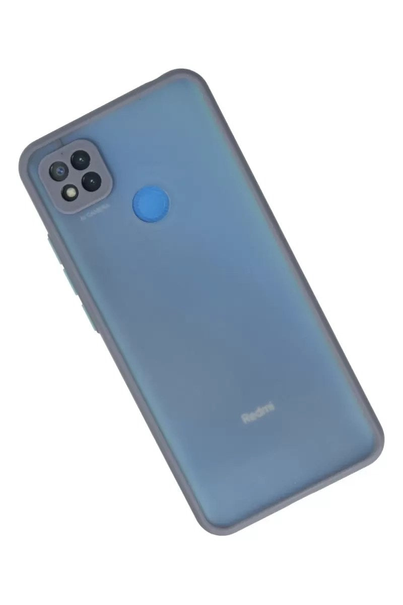 Mey İthalat® Redmi 9C Kılıf Montreal Silikon Kapak - Gri