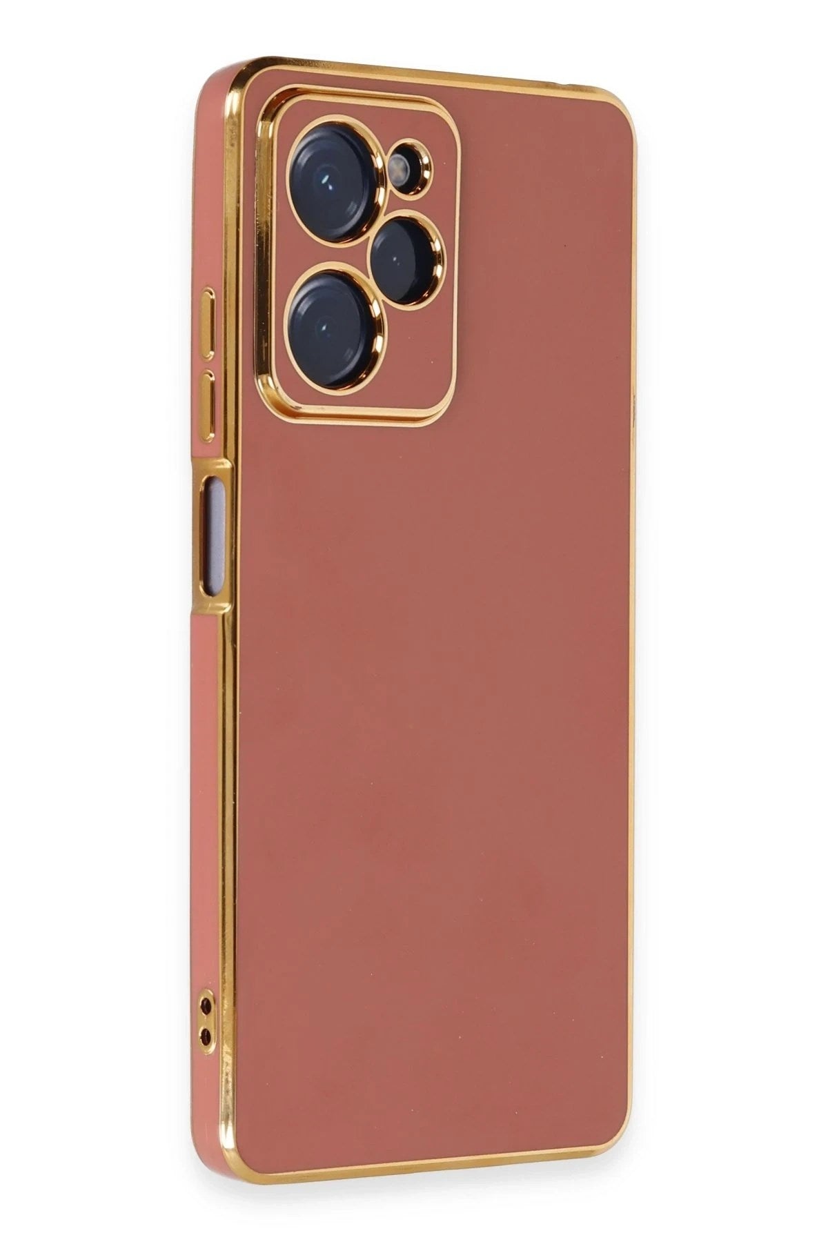 Mey İthalat® Poco X5 Pro 5G Kılıf Volet Silikon - Kırmızı