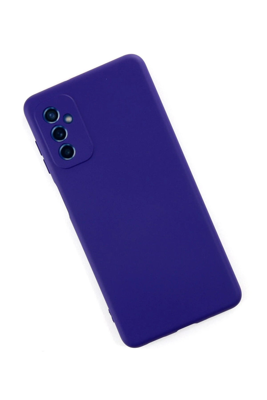 Mey İthalat® Samsung Galaxy M52 5G Kılıf Nano içi Kadife Silikon - Mor