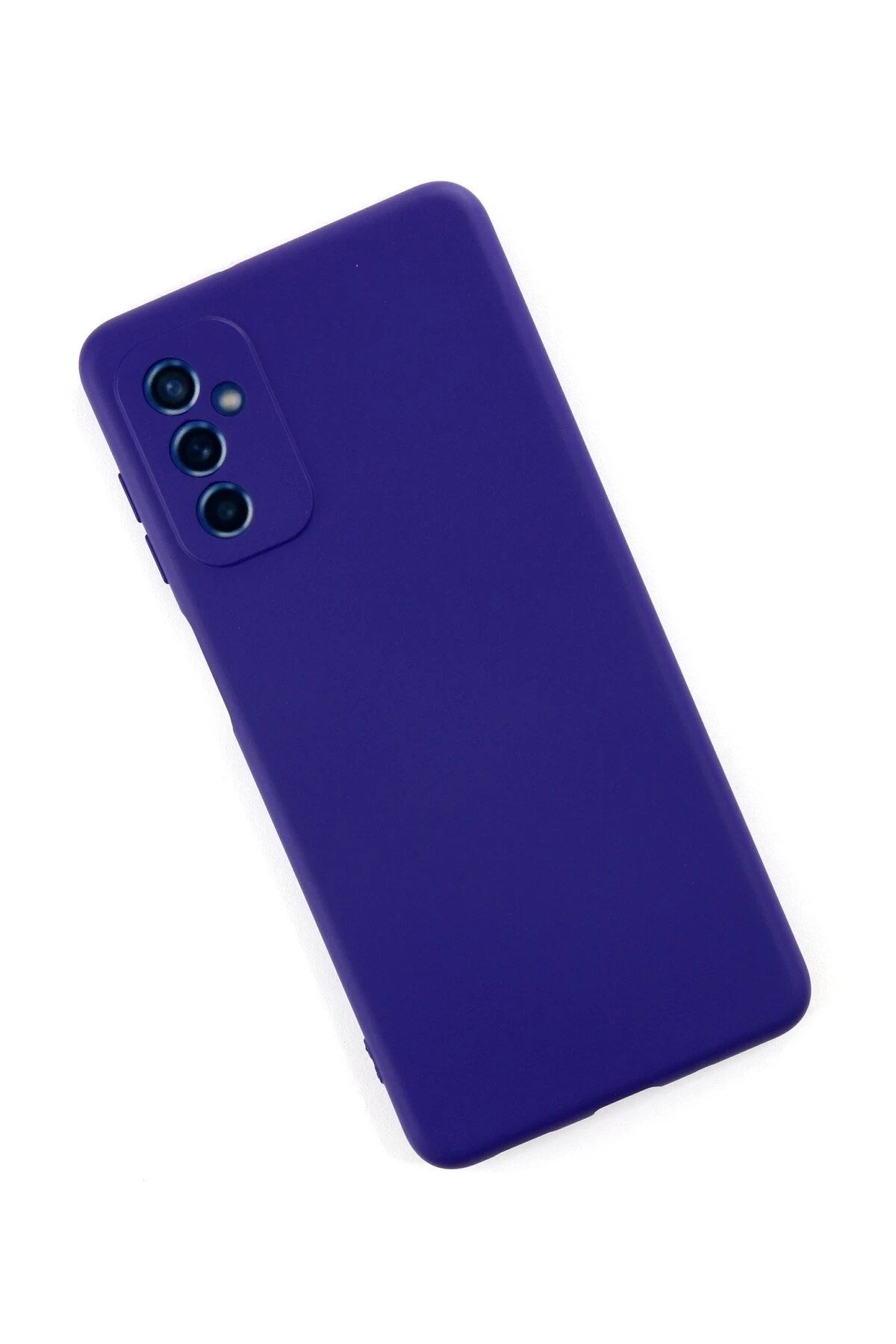Mey İthalat® Samsung Galaxy M52 5G Kılıf Nano içi Kadife Silikon - Mor