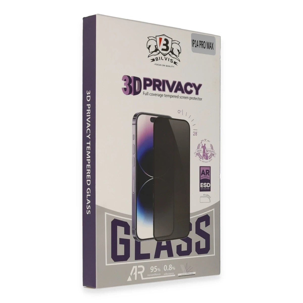 Mey İthalat® Samsung Galaxy S24 Ultra Bilvis 3D Hayalet Cam Ekran Koruyucu