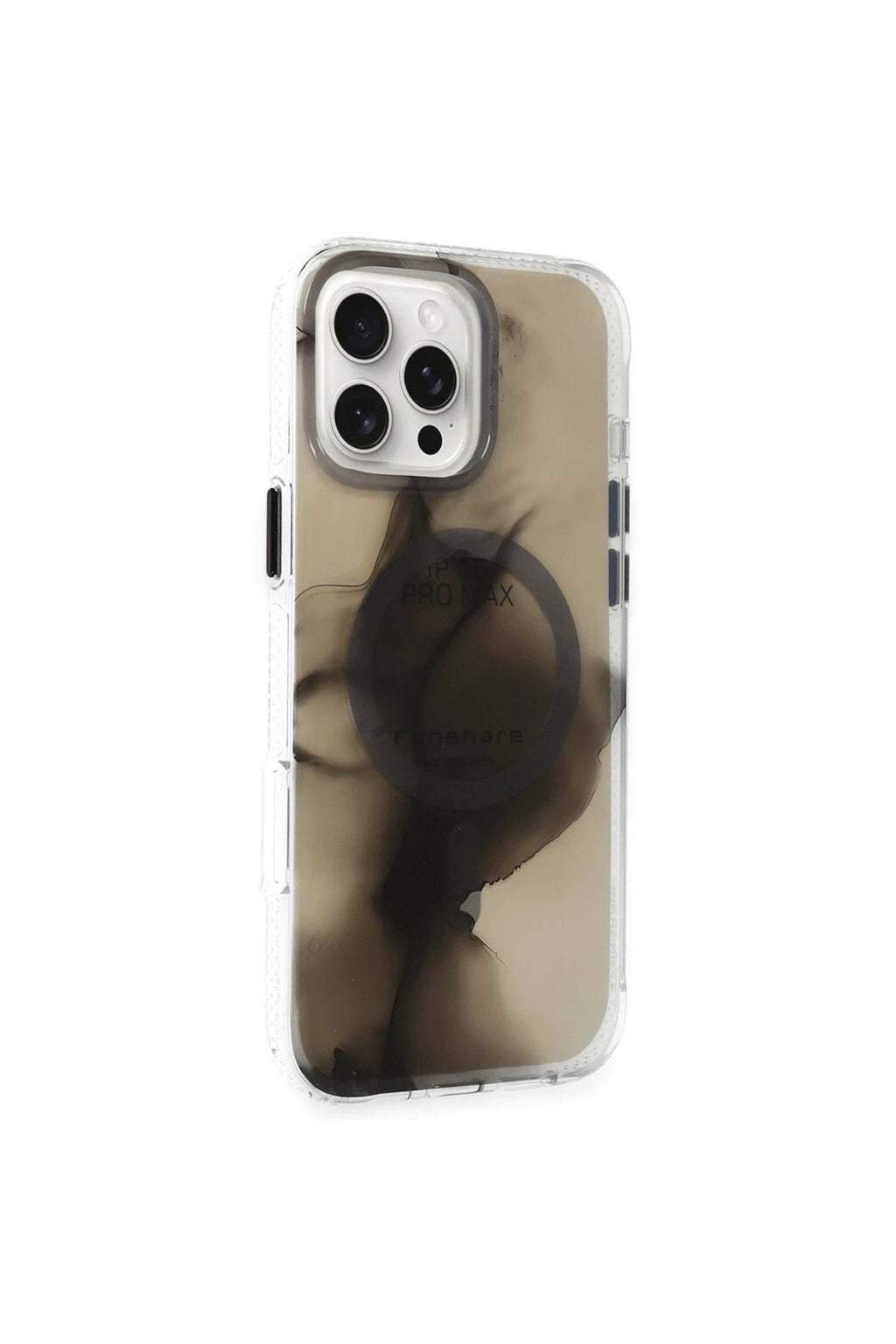 Mey İthalat® iPhone 16 Pro Phantom Magsafe Kapak - Siyah
