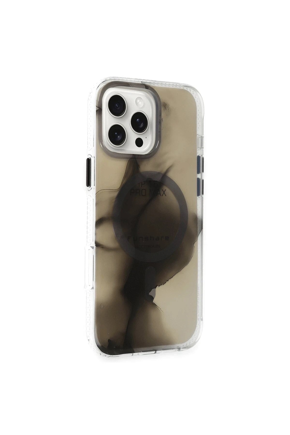 Mey İthalat® iPhone 16 Pro Phantom Magsafe Kapak - Siyah