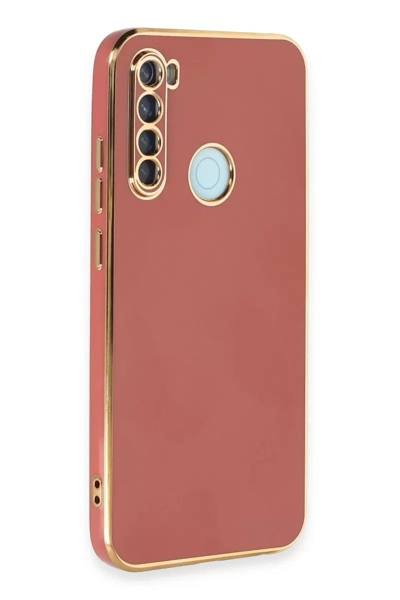 Mey İthalat® Redmi Note 8 Kılıf Volet Silikon - Kırmızı