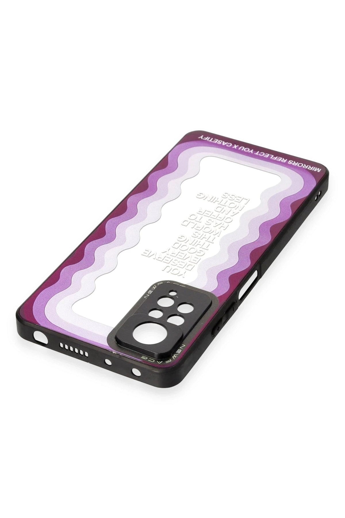 Mey İthalat® Redmi Note 11 Pro Kılıf Mirror Desenli Kapak - Mirror - 5