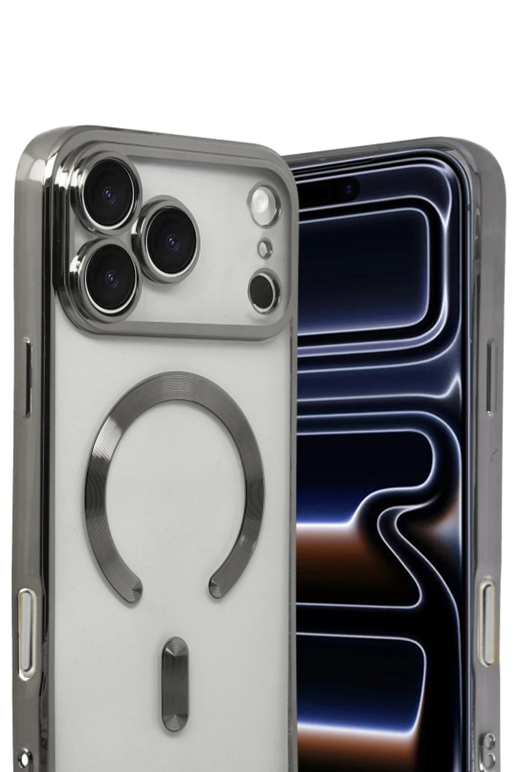 Mey İthalat® iPhone 17 Pro Kross Magneticsafe Kapak - Titan Gri