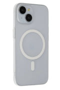 Mey İthalat® iPhone 15 Plus Tuna PC Slim Magsafe Kapak - Şeffaf