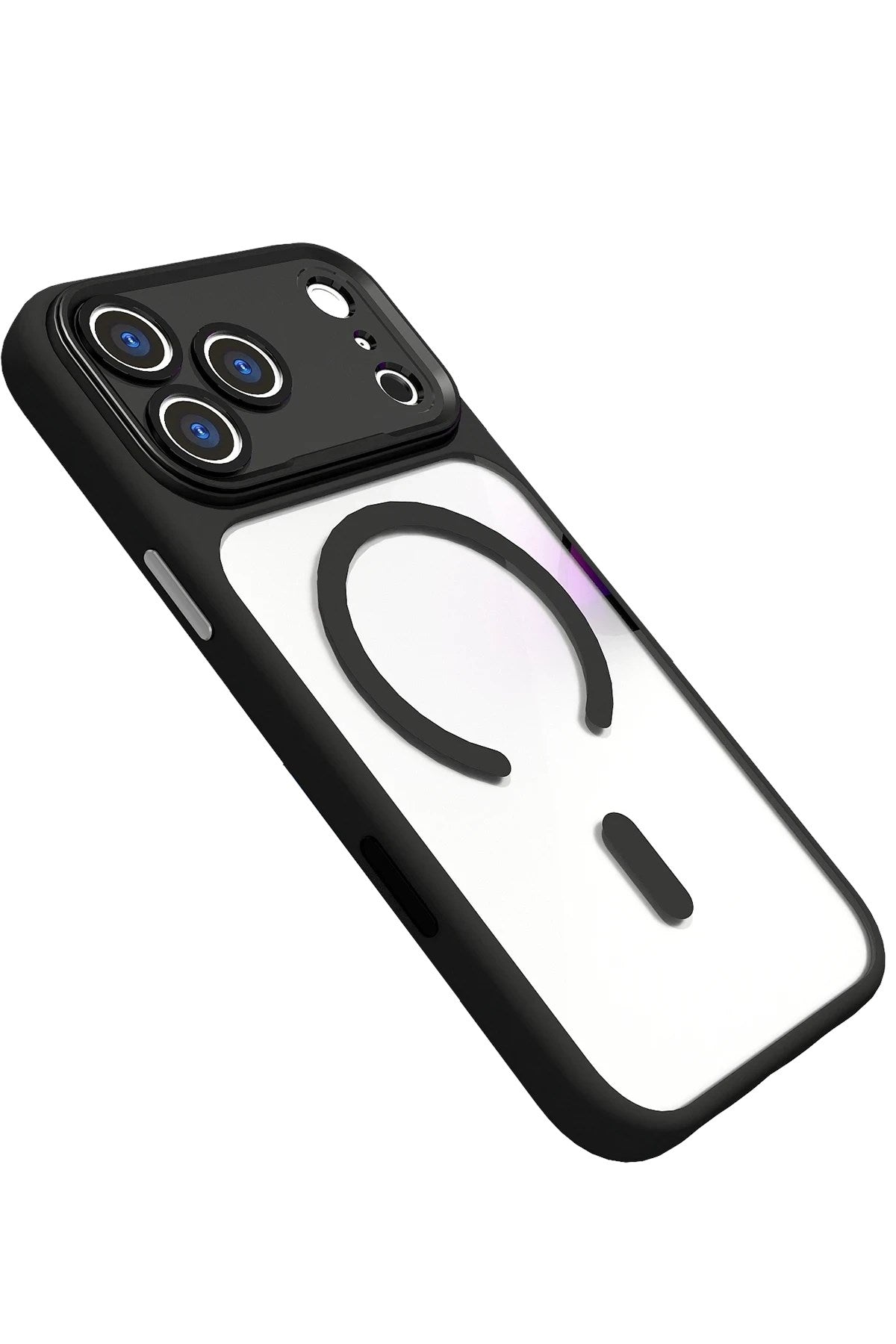 Mey İthalat® iPhone 17 Pro Max Hazar Magsafe Kapak - Siyah