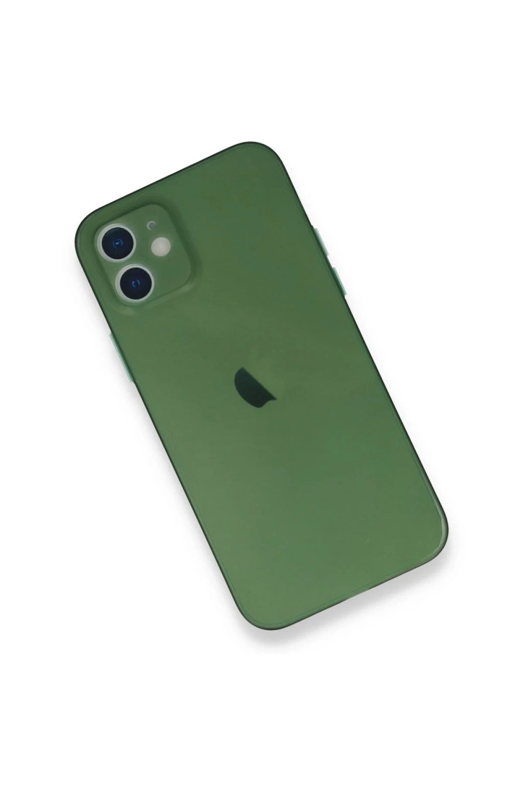 Mey İthalat® iPhone 12 Mini Kılıf PP Ultra İnce Kapak - Yeşil
