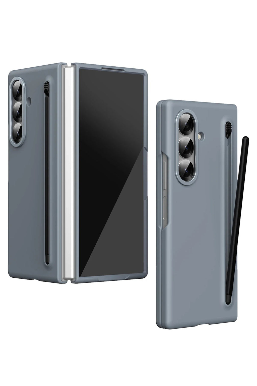 Mey İthalat® Samsung Galaxy Z Fold 6 Hole Fold Kapak - Titan Gri