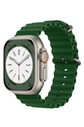 Mey İthalat® Watch 42mm Ocean Kordon - Koyu Yeşil