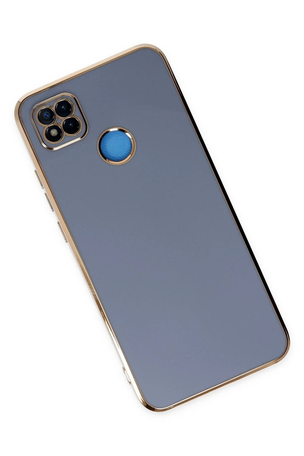 Mey İthalat® Redmi 9C Kılıf Volet Silikon - Mavi