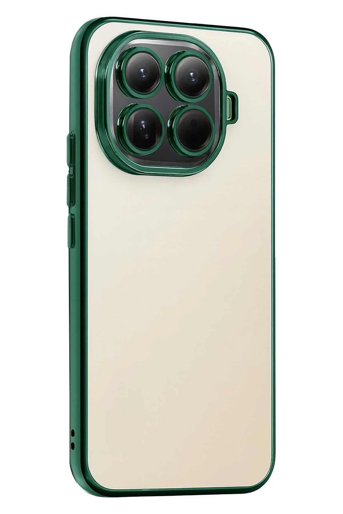 Mey İthalat® Mi 15T Pro Lensli Silikon - Yeşil