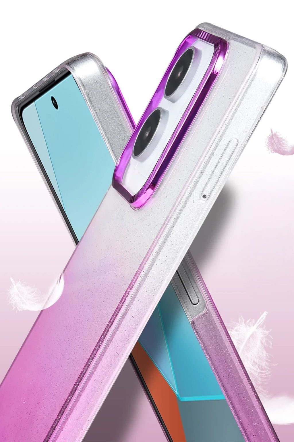 Mey İthalat® Redmi Note 13 Pro 4G Glossy Kapak - Siyah
