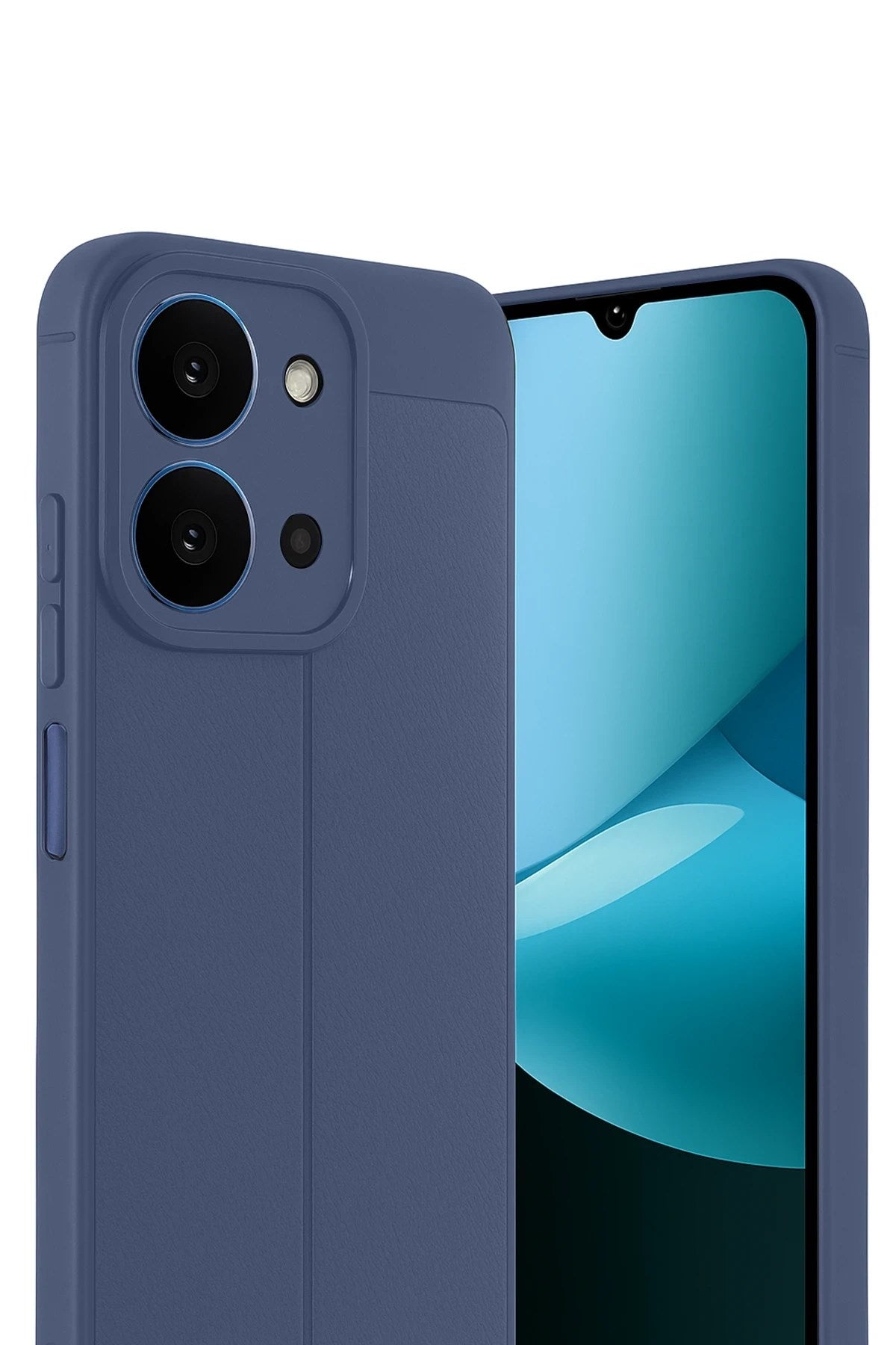 Mey İthalat® Redmi 15C 4G Auto Focus Kapak - Lacivert