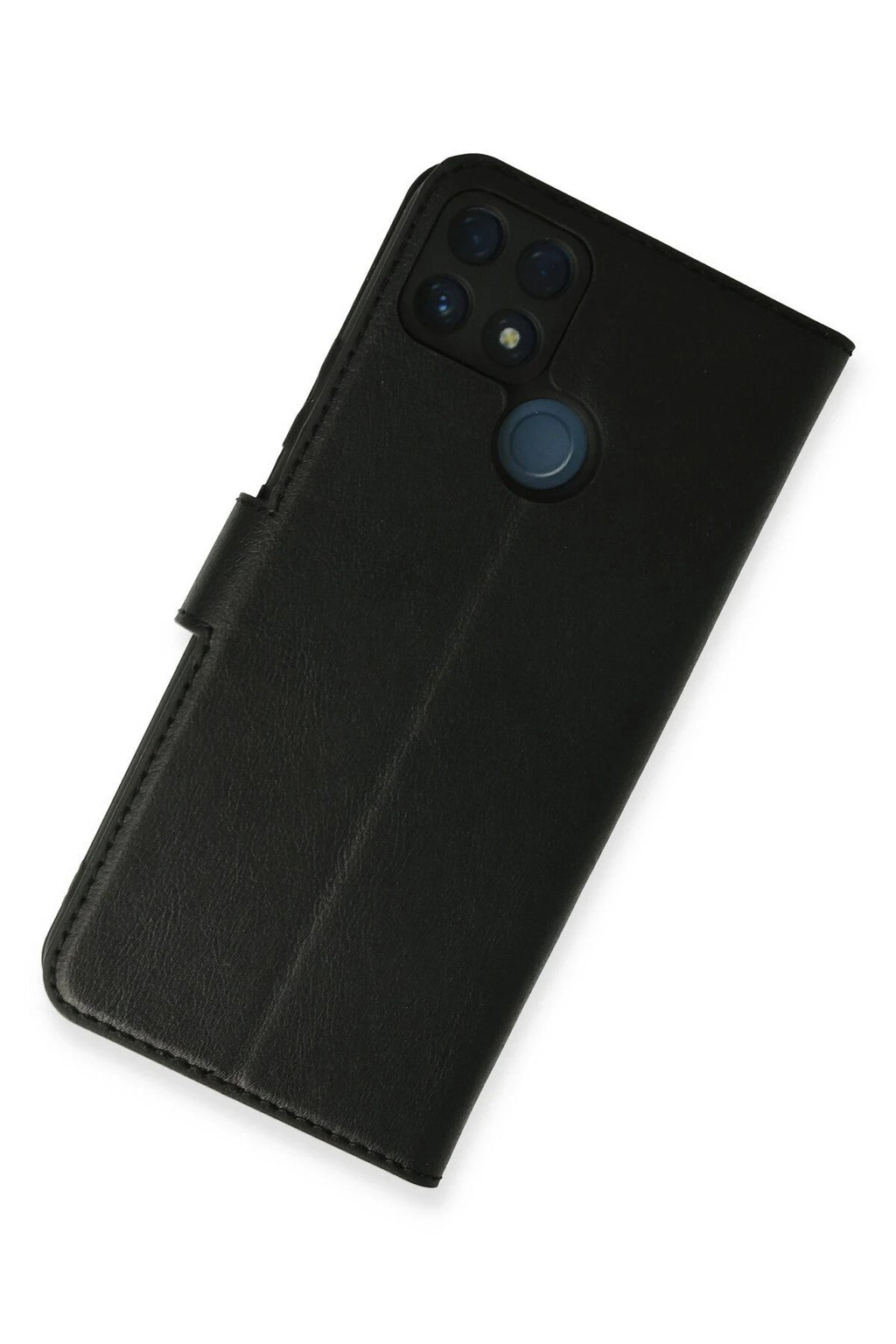 Mey İthalat® Realme C25 Kılıf Trend S Plus Kapaklı Kılıf - Siyah