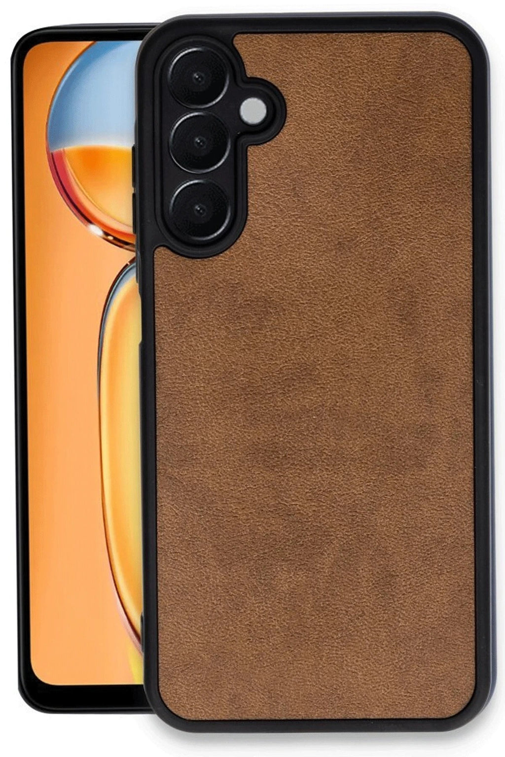 Mey İthalat® Samsung Galaxy A26 Kılıf Aras Deri Kapak - Taba