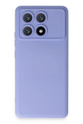 Mey İthalat® Poco X6 Pro Kılıf Nano içi Kadife Silikon - Lila