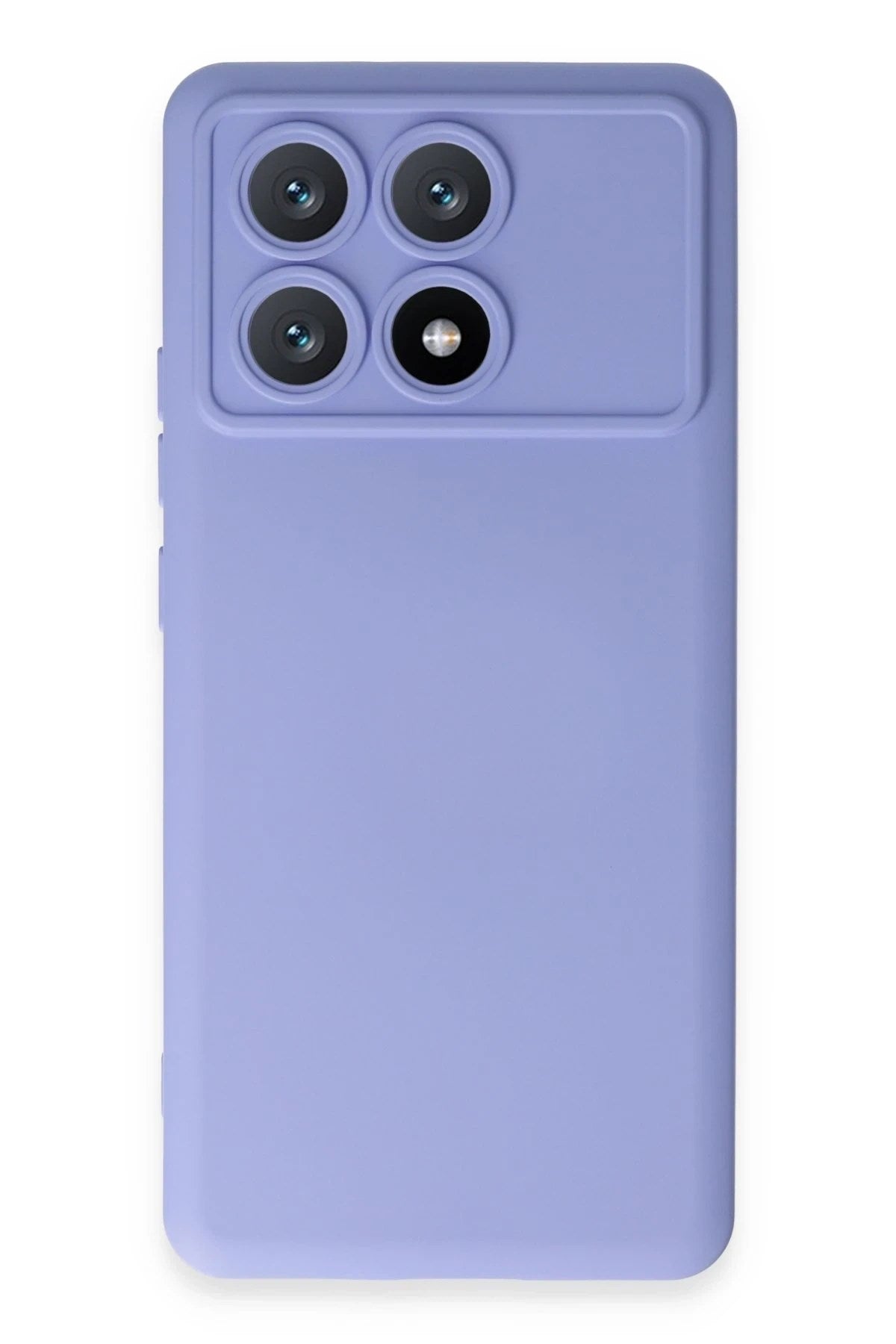 Mey İthalat® Poco X6 Pro Kılıf Nano içi Kadife Silikon - Lila