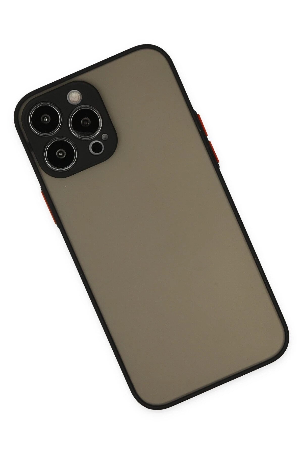 Mey İthalat® iPhone 14 Pro Max Kılıf Montreal Silikon Kapak - Siyah