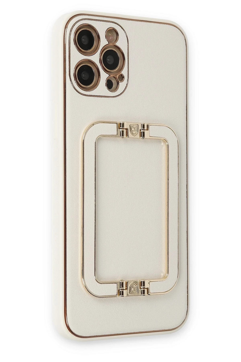 Mey İthalat® iPhone 12 Pro Max Kılıf Coco Elit Kapak - Beyaz