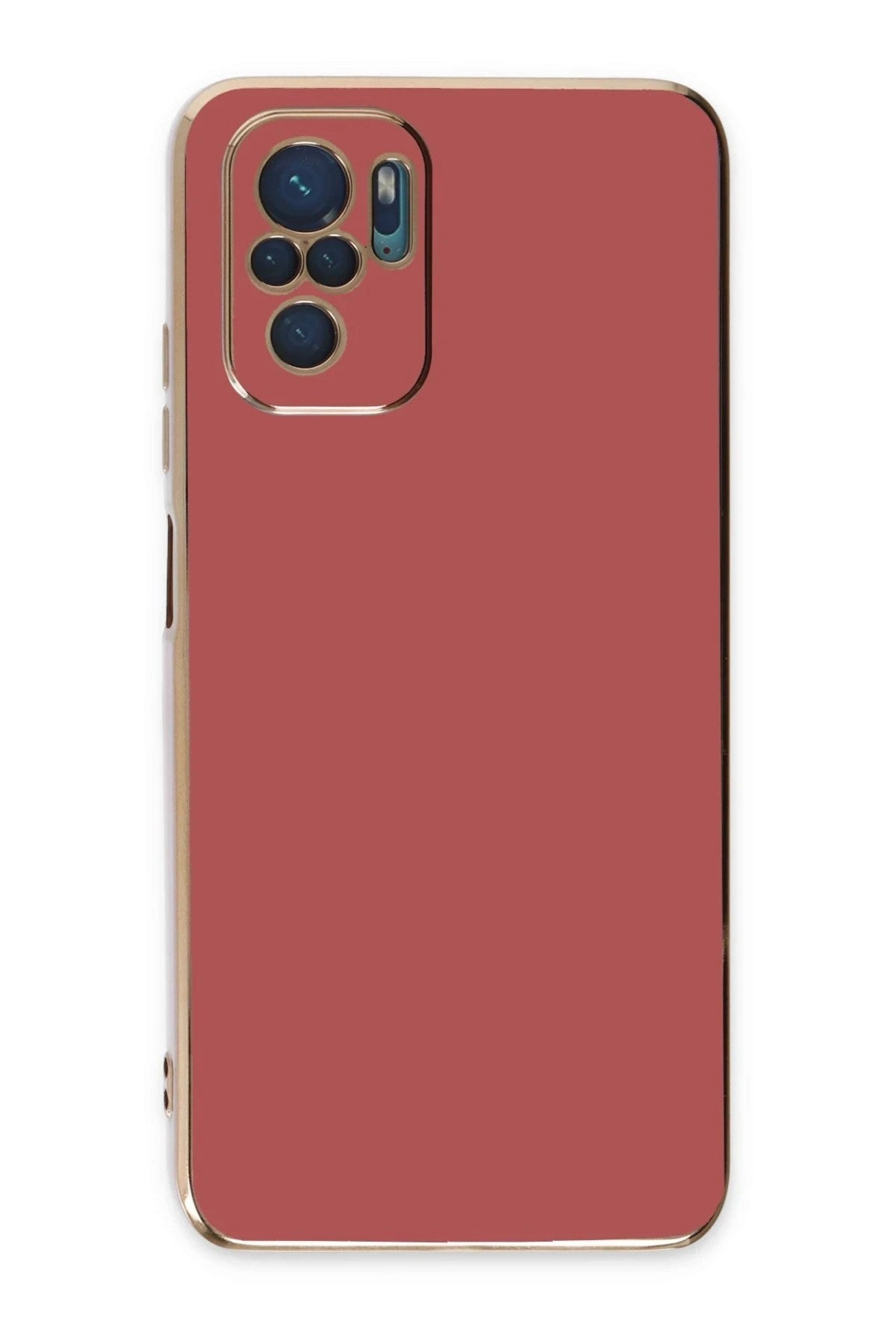 Mey İthalat® Redmi Note 10 Kılıf Volet Silikon - Kırmızı
